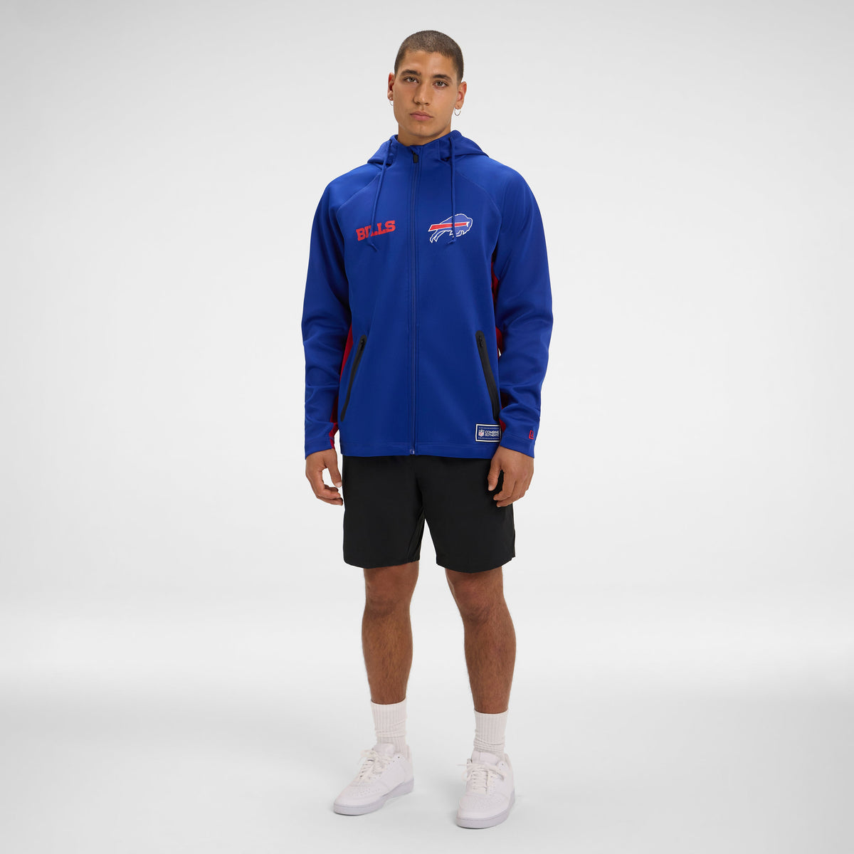 Detroit Lions Combine Full-Zip Hoodie