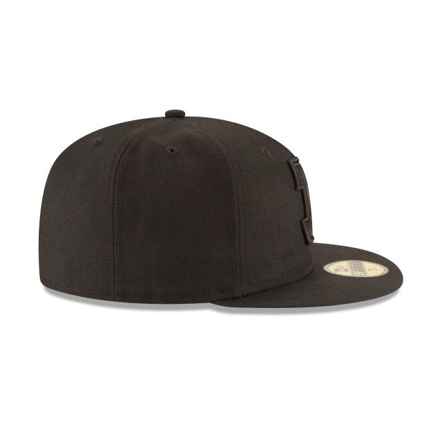 Cincinnati Bengals Black On Black 59FIFTY Fitted Hat