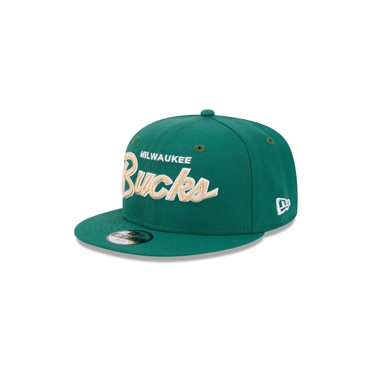 Milwaukee Bucks Script Kids 9FIFTY Snapback Hat