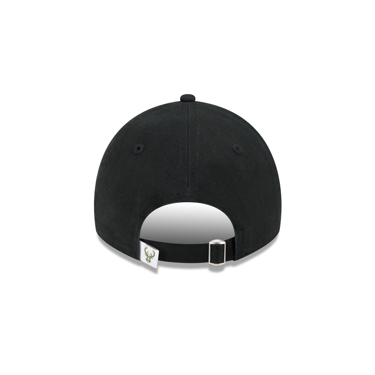 Milwaukee Bucks Black 9TWENTY Adjustable Hat