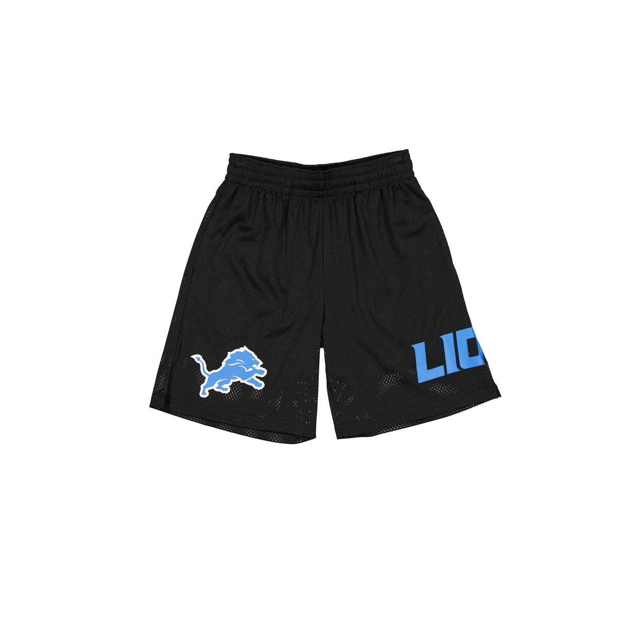 Detroit Lions Mesh Black Shorts