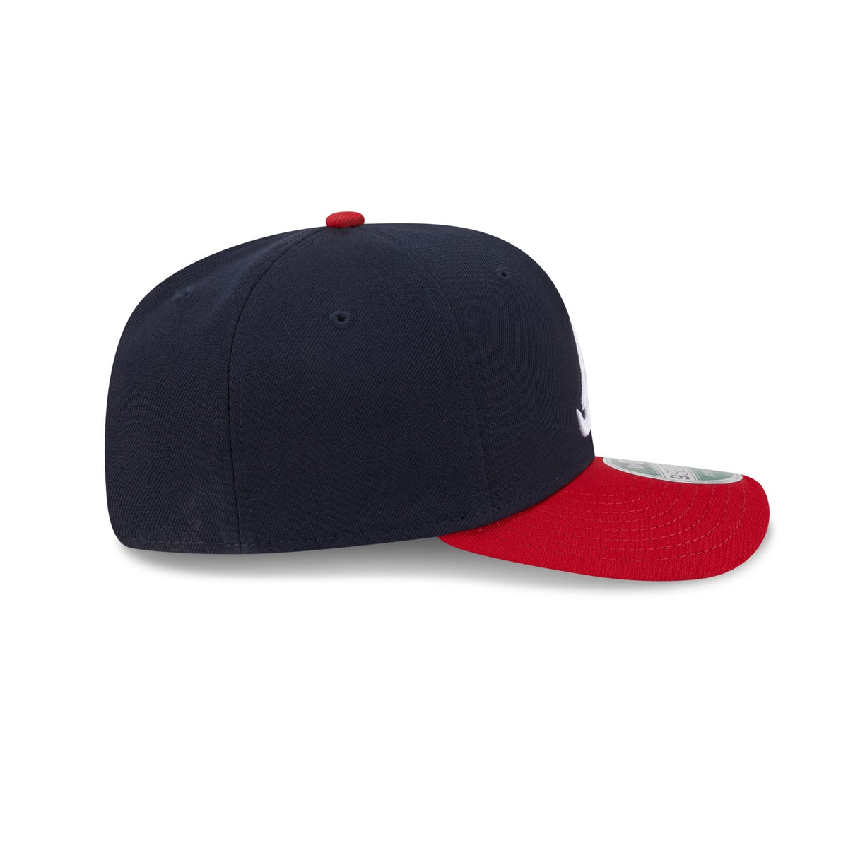 Atlanta Braves Home Authentic Collection 9SEVENTY Stretch-Snap Hat