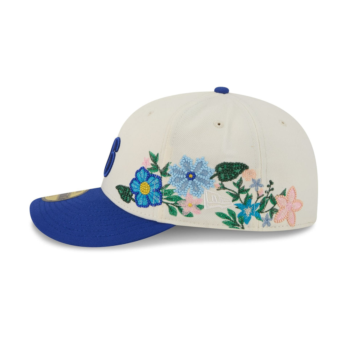 Philadelphia 76ers Tonal Florals White 59FIFTY Fitted Hat