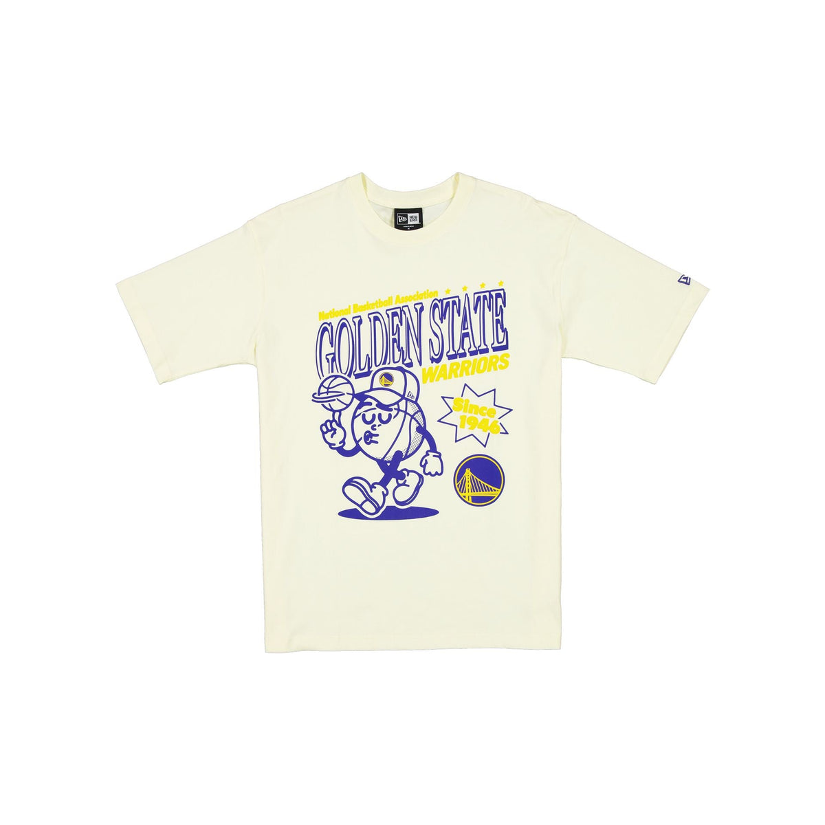 Golden State Warriors Sport Classics Chrome White T-Shirt