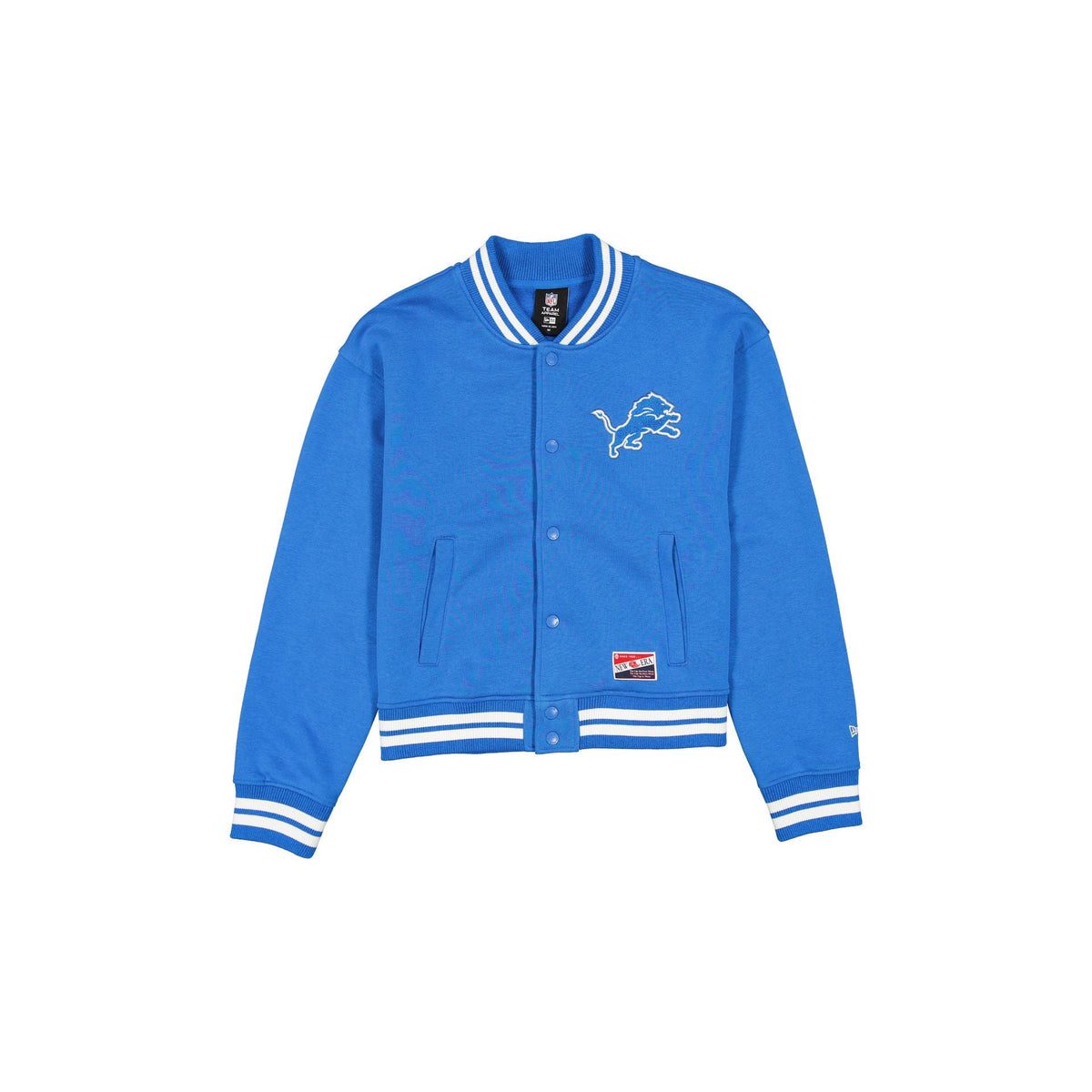 Detroit Lions Throwback Women's Snap Front Jacket