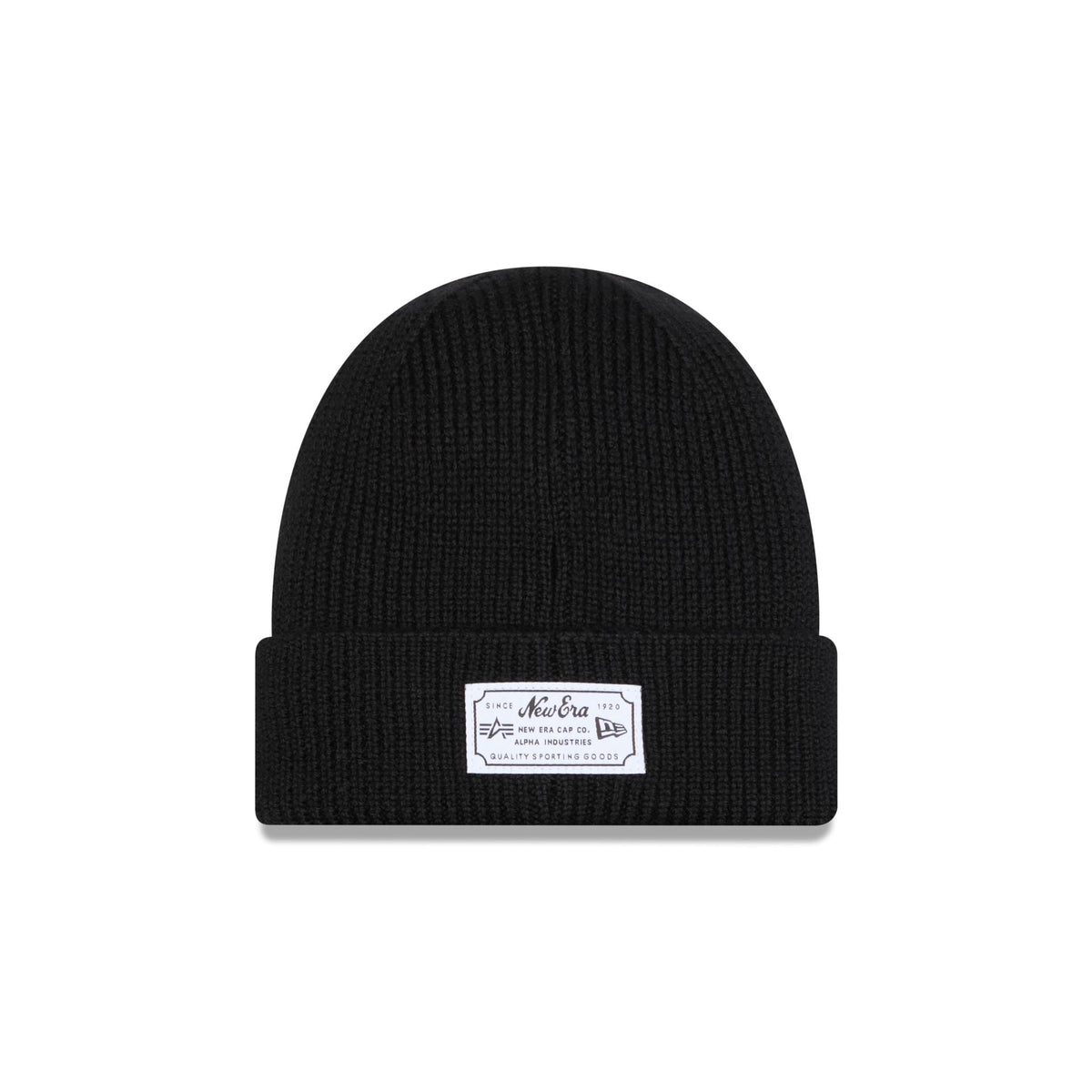 Alpha Industries x New York Knicks Black Cuff Knit Hat