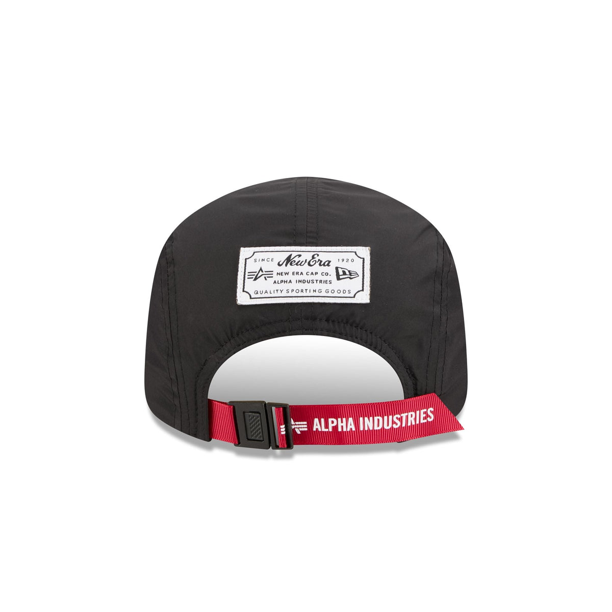 Alpha Industries x Los Angeles Rams Black Runner Adjustable Hat