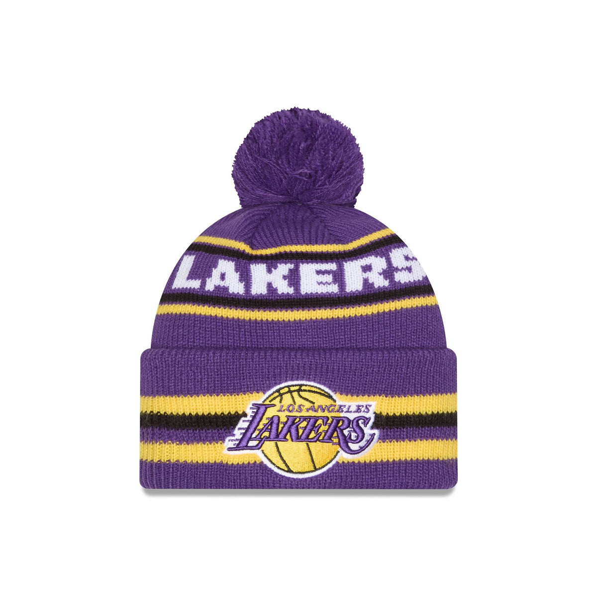 Los Angeles Lakers Classic Pom Knit Hat
