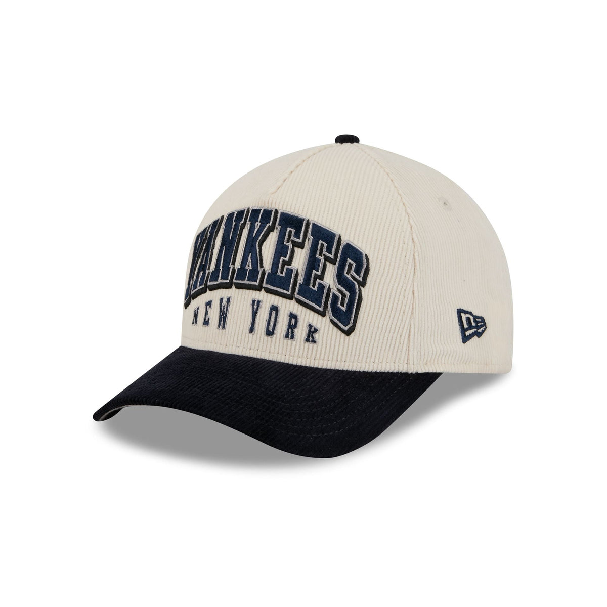 New York Yankees Stacked Corduroy 9FORTY M-Crown A-Frame Snapback Hat