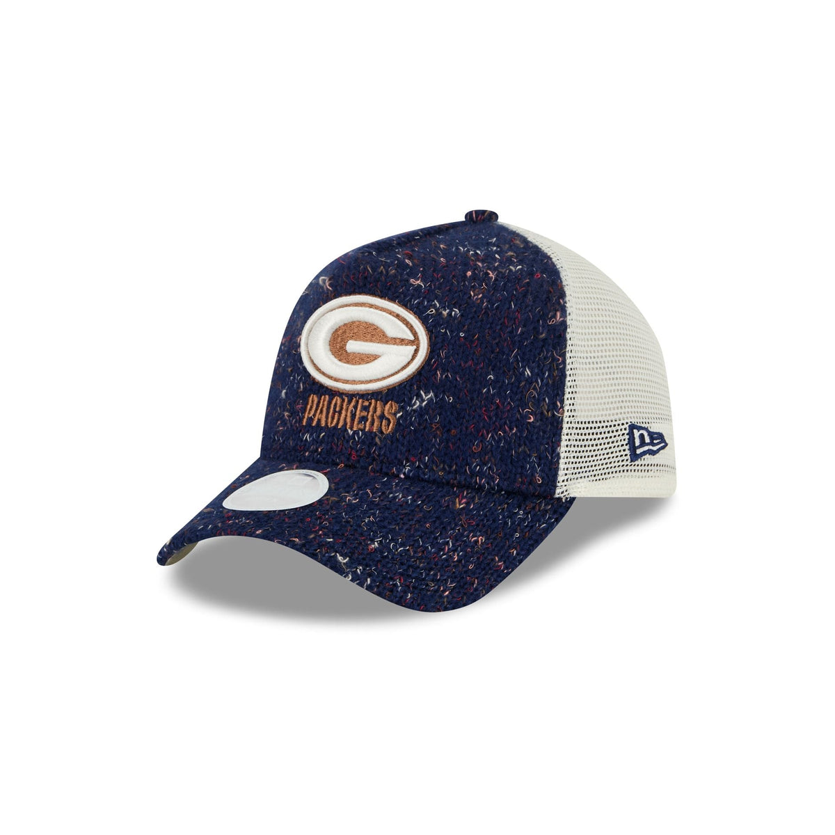 Green Bay Packers Knit Women's 9FORTY A-Frame Trucker Hat
