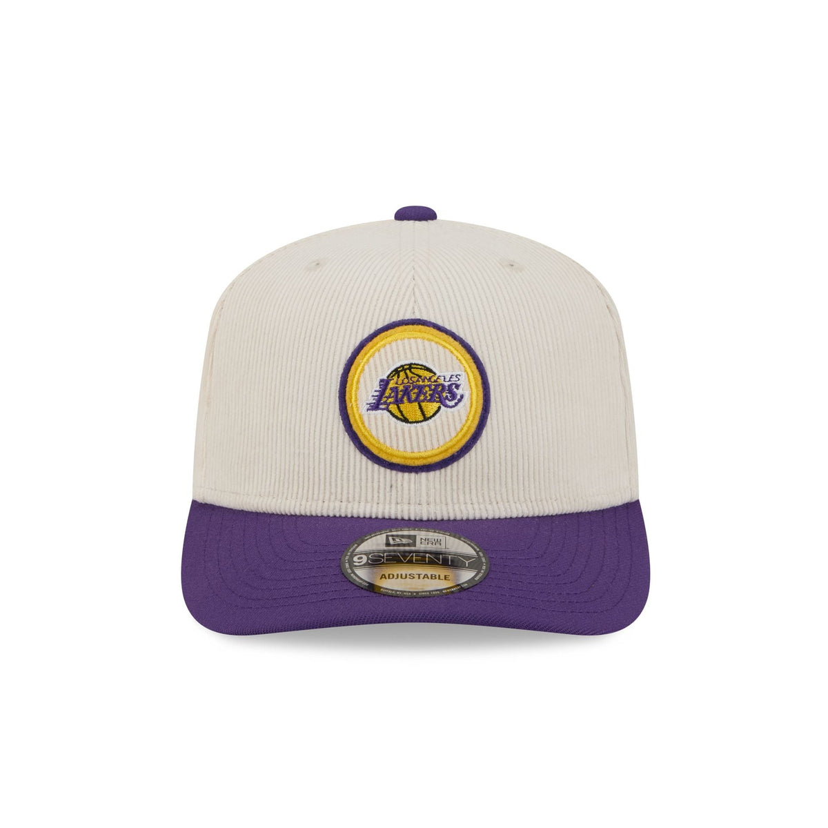Los Angeles Lakers Loyal Corduroy 9SEVENTY Stretch-Snap Hat