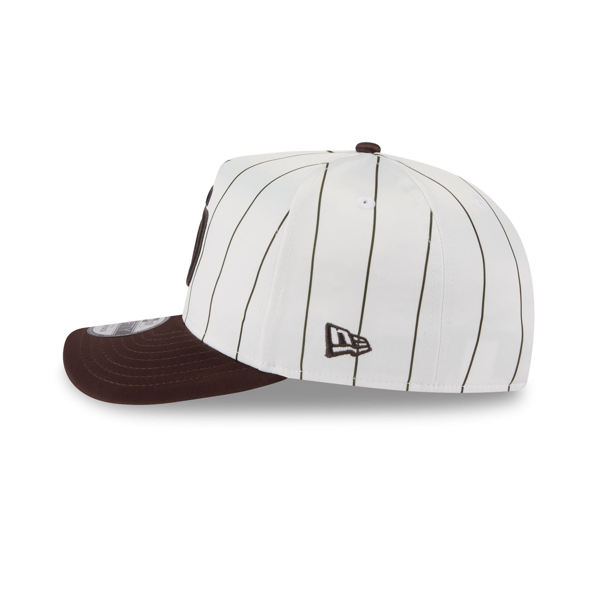 San Diego Padres Satin Pinstripe 9FIFTY A-Frame Snapback Hat