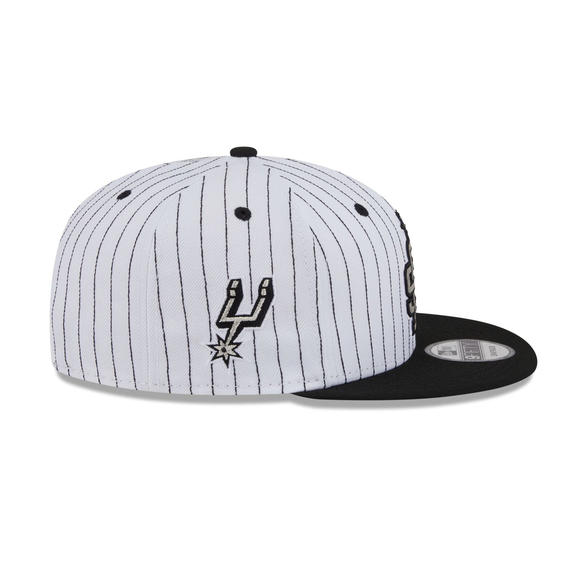 San Antonio Spurs Deceptor Pinstripe 9FIFTY Snapback Hat