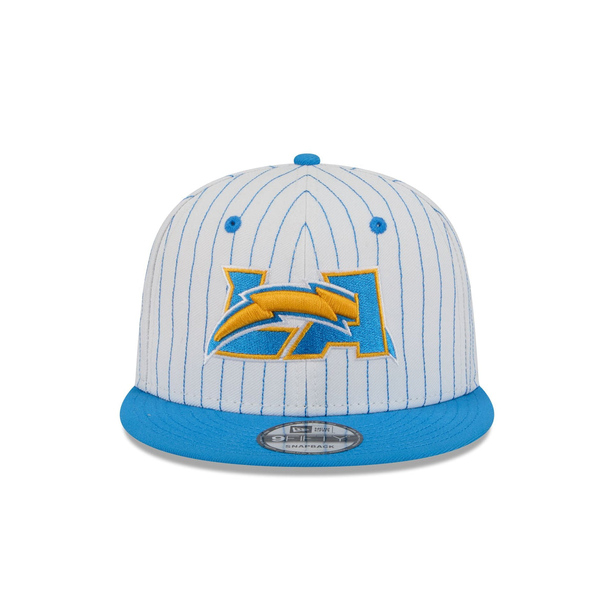 Los Angeles Chargers Deceptor Pinstripe 9FIFTY Snapback Hat