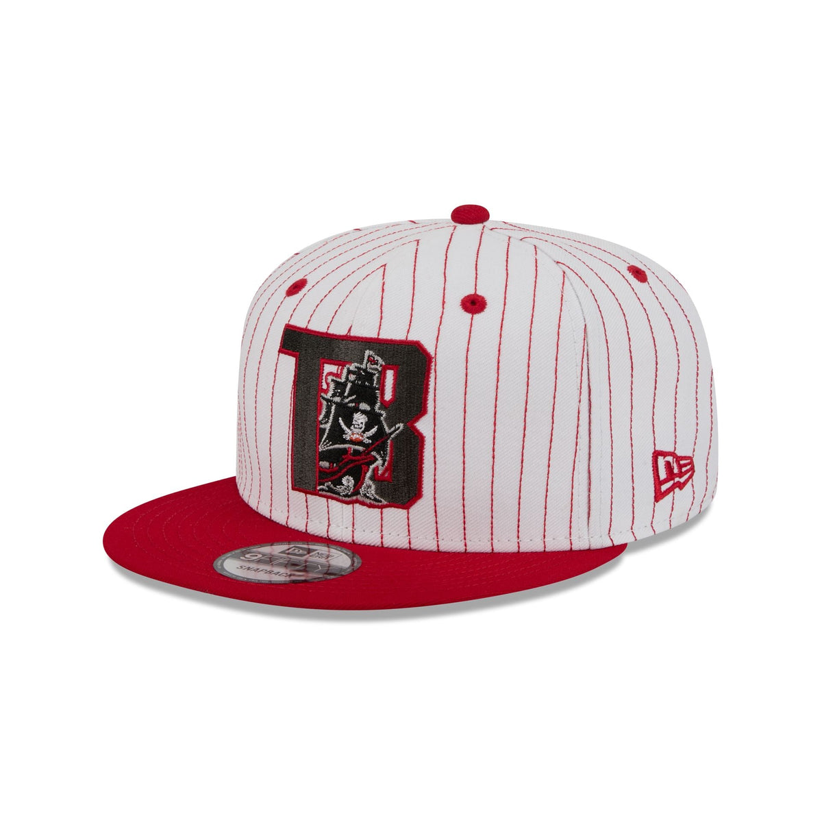 Tampa Bay Buccaneers Deceptor Pinstripe 9FIFTY Snapback Hat