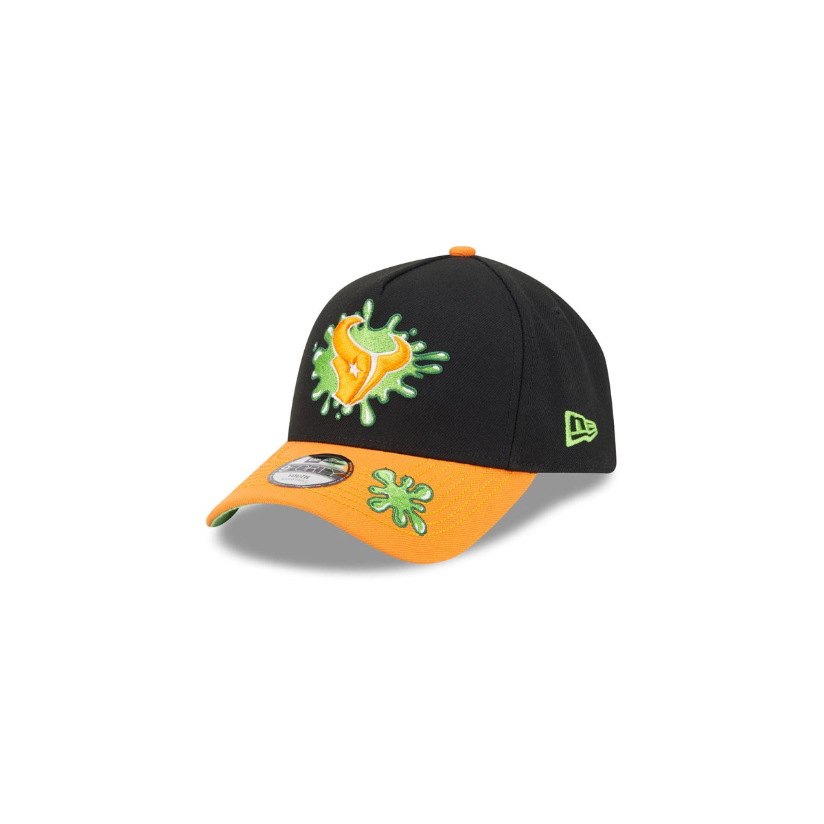 Nickelodeon Slime x Houston Texans Kids 9FORTY A-Frame Snapback Hat
