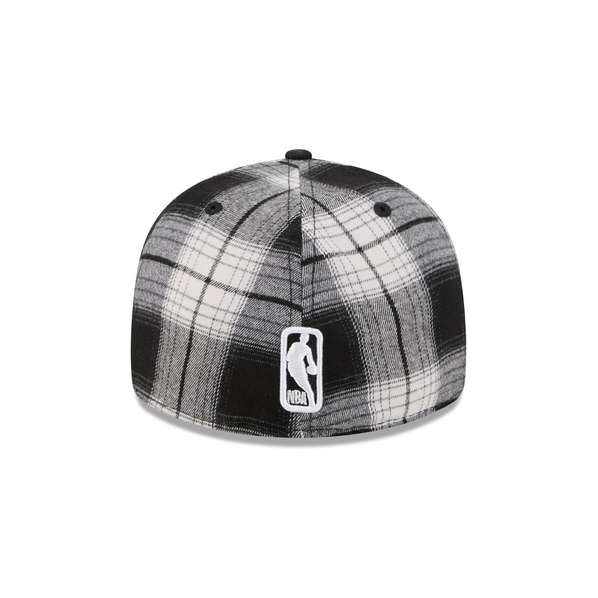 Golden State Warriors Grunge Plaid Retro Crown 59FIFTY Fitted Hat