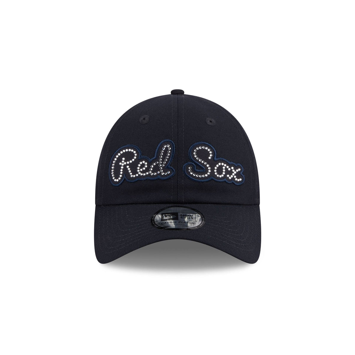 Boston Red Sox Rhinestone Script Casual Classic Adjustable Hat