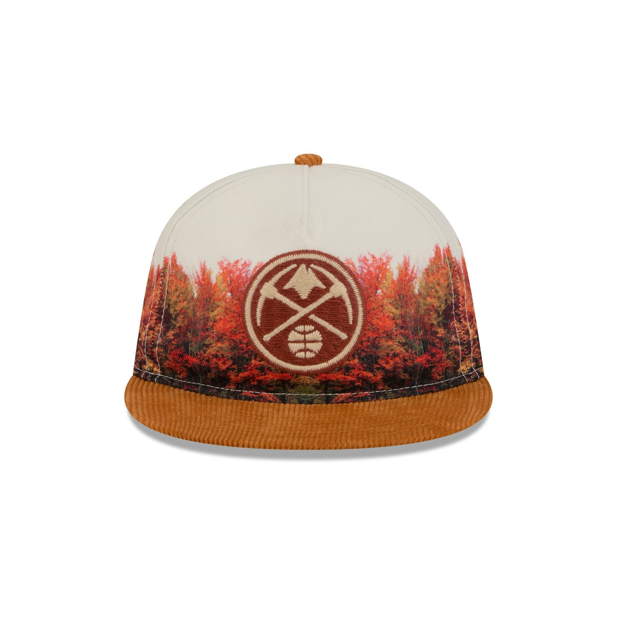Denver Nuggets Fall Forest Retro Crown 9FIFTY Adjustable Hat
