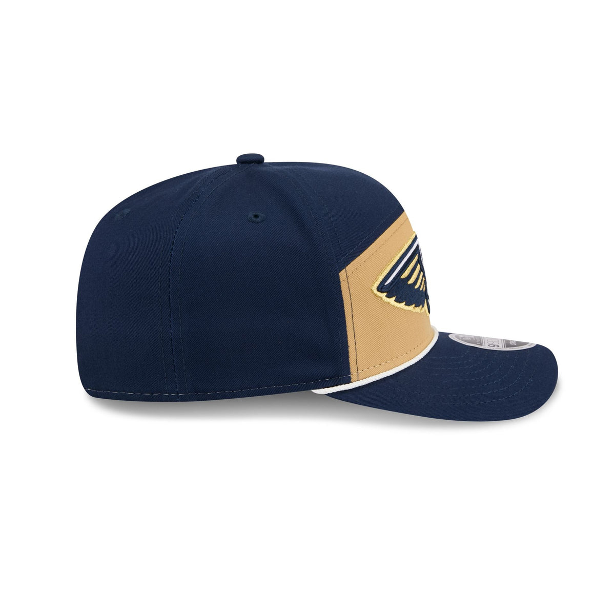 New Orleans Pelicans Split Panel 9SEVENTY Stretch-Snap Hat