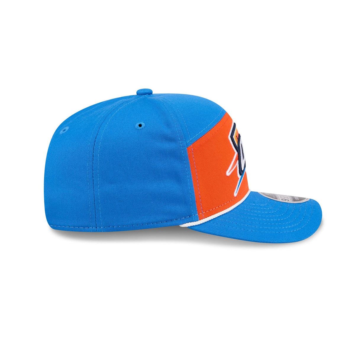 Oklahoma City Thunder Split Panel 9SEVENTY Stretch-Snap Hat