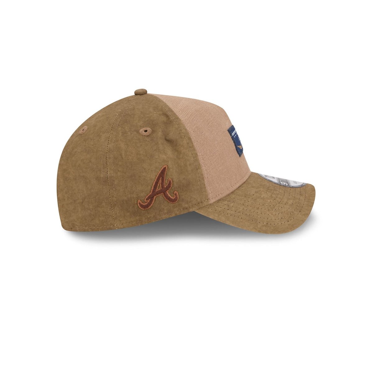 Atlanta Braves Utility Linen 9TWENTY A-Frame Adjustable Hat