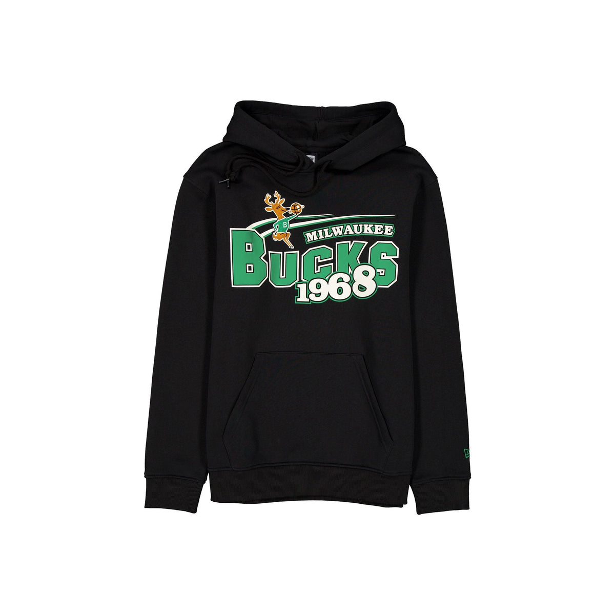 Milwaukee Bucks Retro Black Hoodie