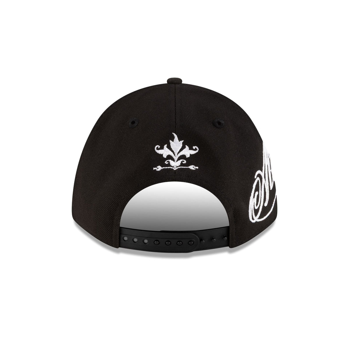 Athletics Script Black and White 9FORTY M-Crown A-Frame Snapback Hat