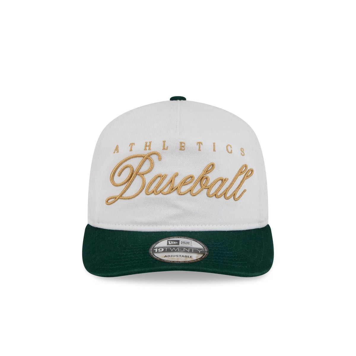 Athletics Gold Scripted 19TWENTY Adjustable Hat