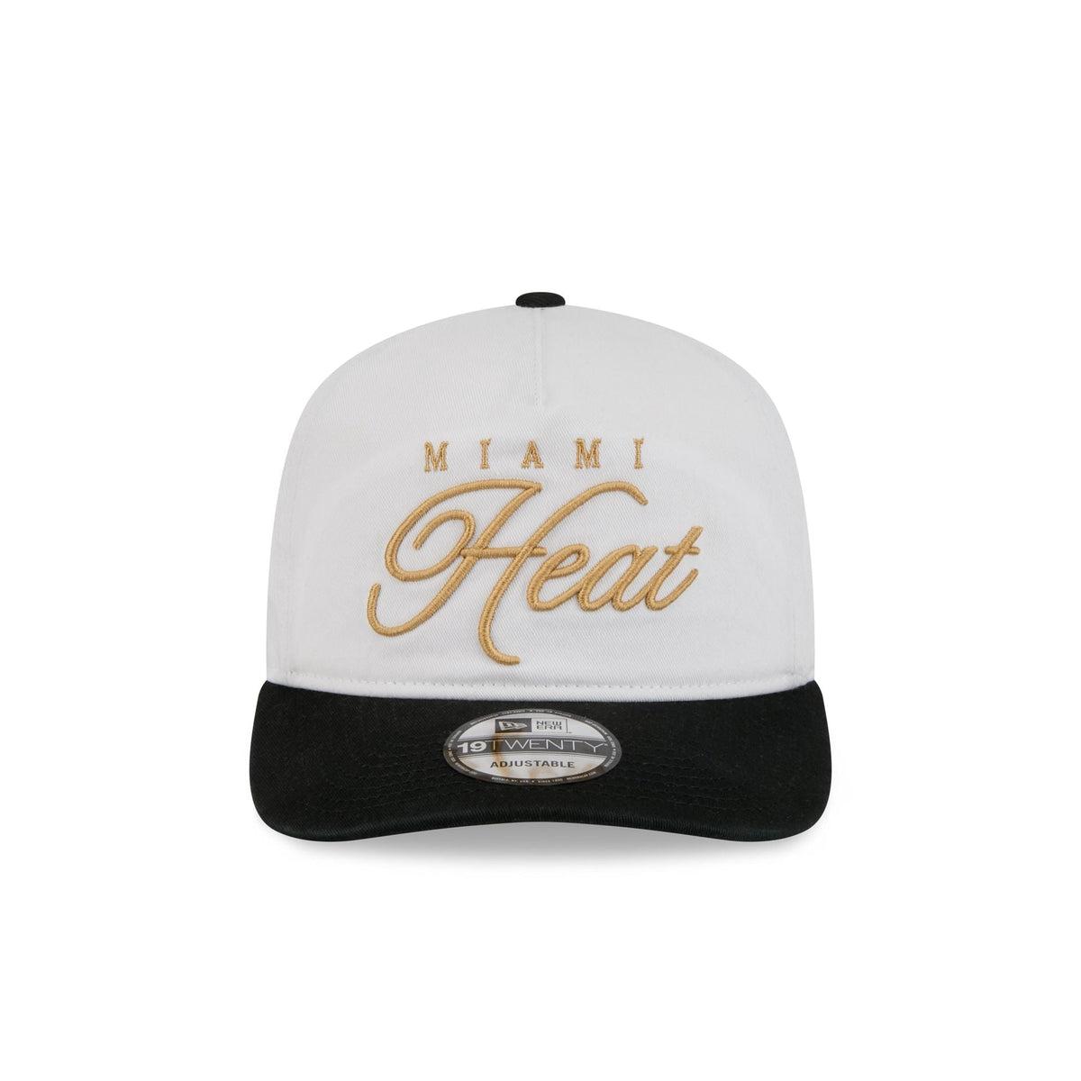Miami Heat Gold Scripted 19TWENTY Adjustable Hat