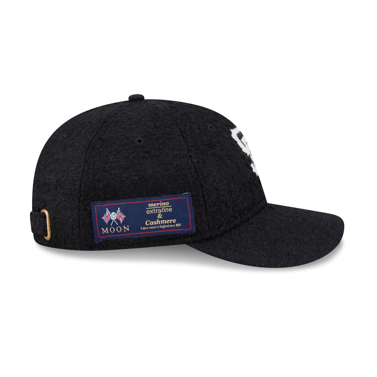 San Francisco Giants Navy Merino & Cashmere Moon Retro Crown 9FIFTY Adjustable Hat
