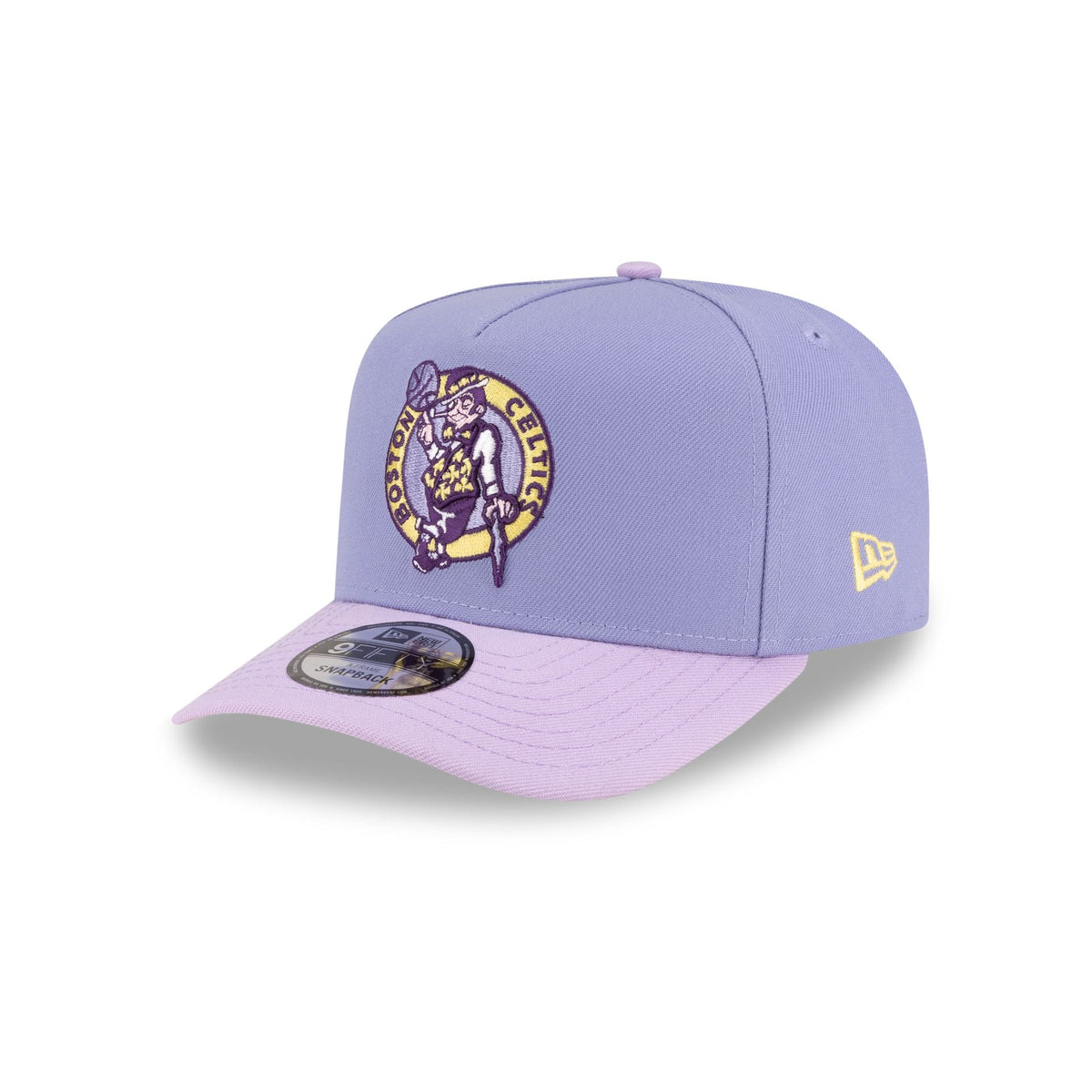 Boston Celtics Lavender 9FIFTY A-Frame Snapback Hat