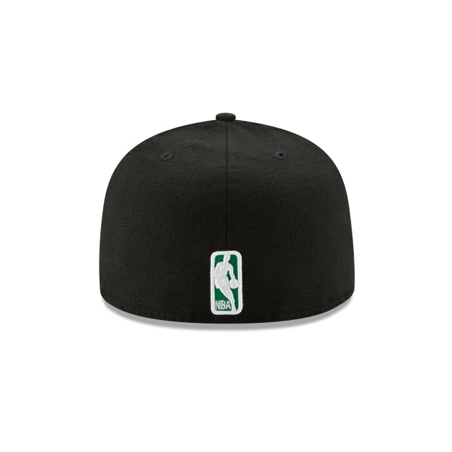 Boston Celtics Team Color Black 59FIFTY Fitted Hat
