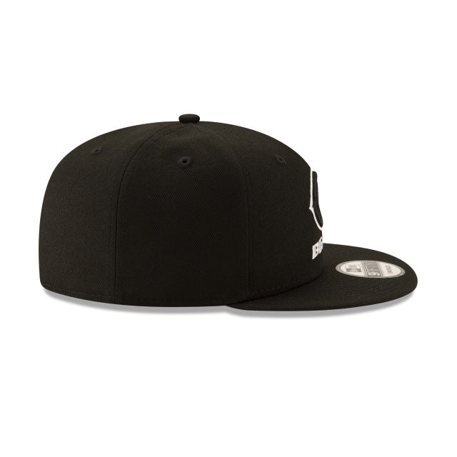 Chicago Bears Black & White 9FIFTY Snapback Hat