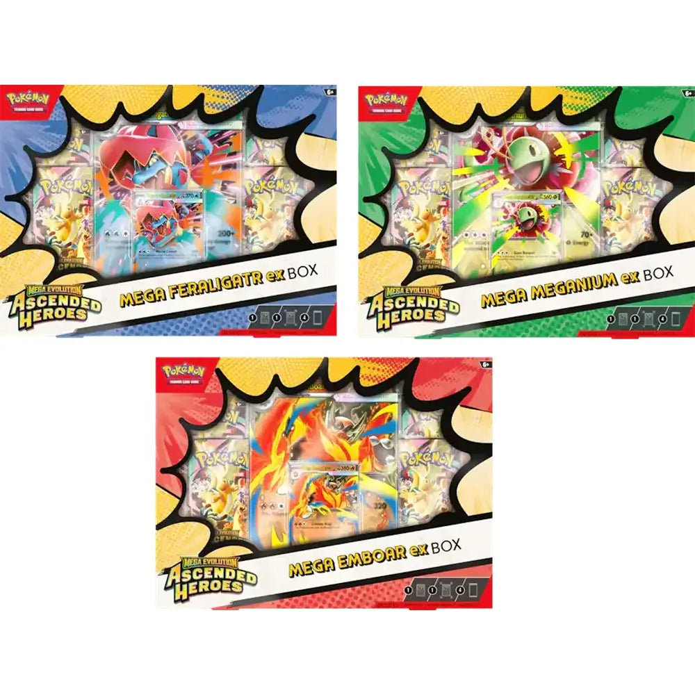 🔥2026 Christmas Gift🎄: Mega Evolution - Ascended Heroes Mega Meganium ex Box