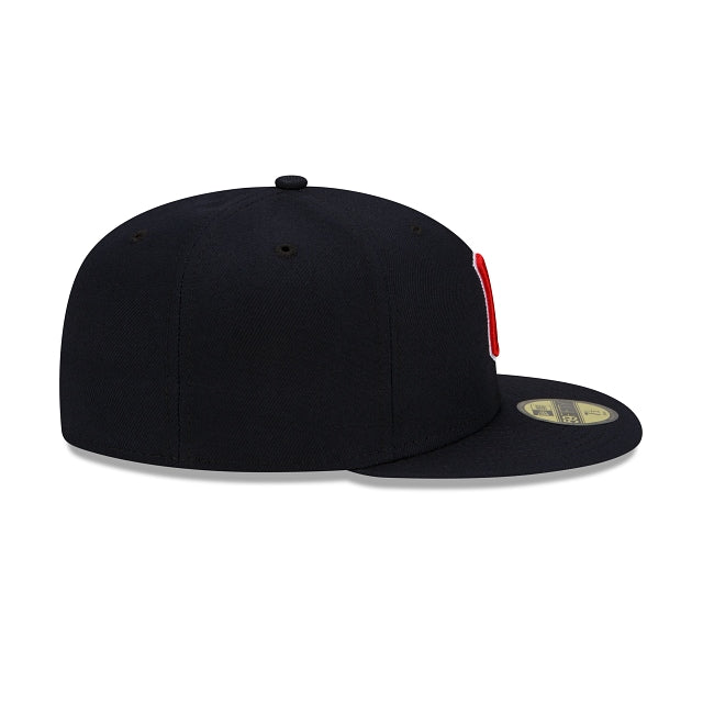 Cleveland Guardians Authentic Collection Road 59FIFTY Fitted Hat